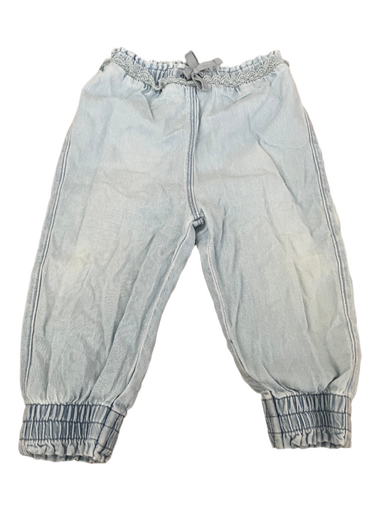 Lange broek - maat 80 (9-12M)
