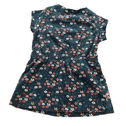 Bloemenjurk - maat 62 (2-4M)