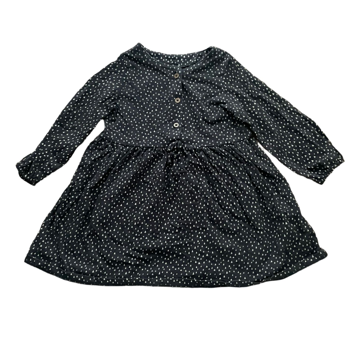 Jurk met lange mouwen - maat 80 (9-12M)