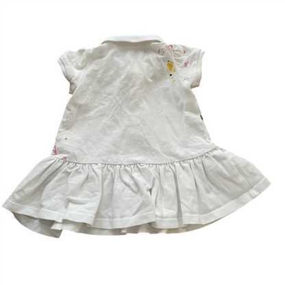 Ralph Lauren jurk met korte mouwen - maat 60 (3M)