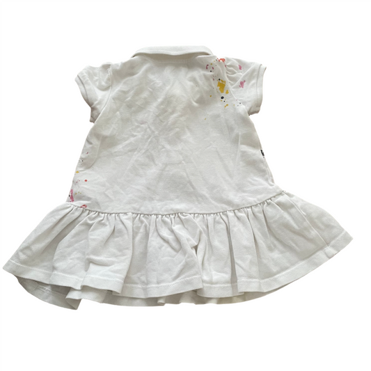 Ralph Lauren jurk met korte mouwen - maat 60 (3M)