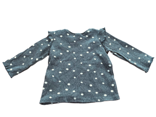 Shirt met lange mouwen - maat 62-68 (3-6M)