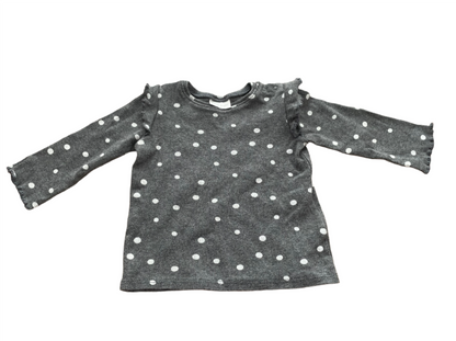 Shirt met lange mouwen - maat 62-68 (3-6M)