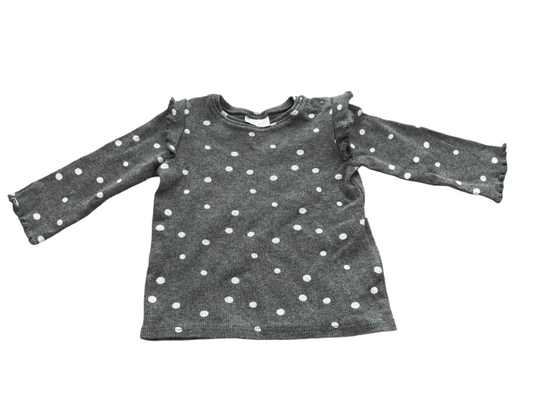 Shirt met lange mouwen - maat 62-68 (3-6M)