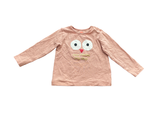 Shirt met lange mouwen - maat 56 (1-2M)