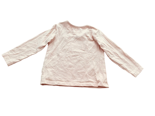 Shirt met lange mouwen - maat 56 (1-2M)