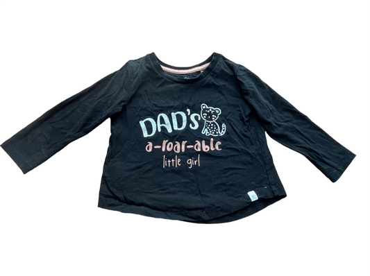 Set van shirts met lange mouwen - maat 74-80 (6-12M)