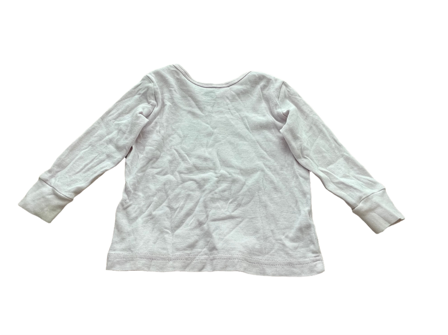 Set van shirts met lange mouwen - maat 74-80 (6-12M)
