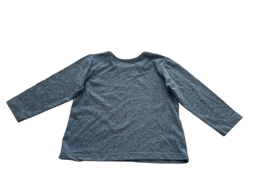 Shirt met lange mouwen - maat 74 - 80 (6-12M)