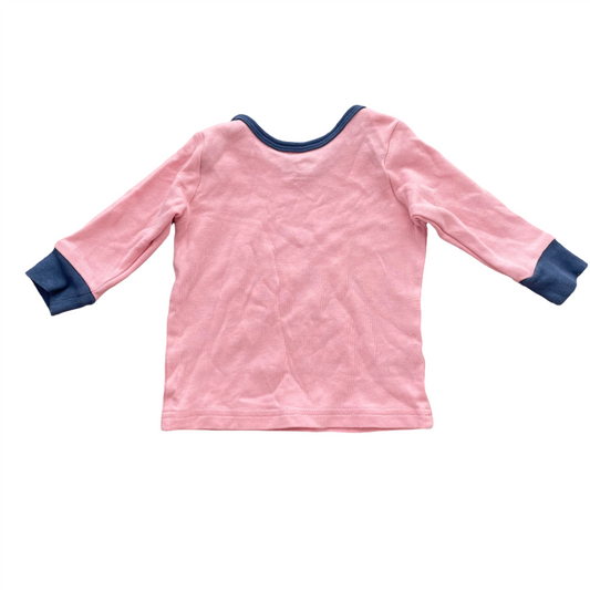 Shirt met lange mouwen - maat 62-68 (3-6M)