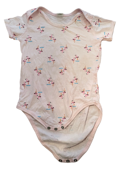 Romper met korte mouwen - maat 74 - 80 (6-12M) 