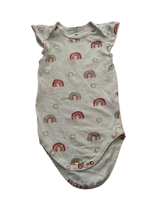 Romper met korte mouwen - maat 74 - 80 (6-12M)