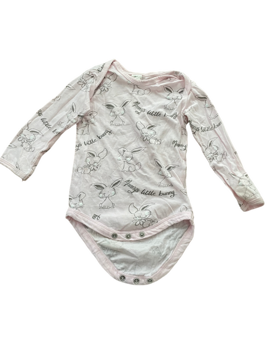 Romper met lange mouwen - maat 74 - 80 (6-12M)