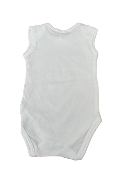 Mouwloze romper - maat 50-56 (0-2M)