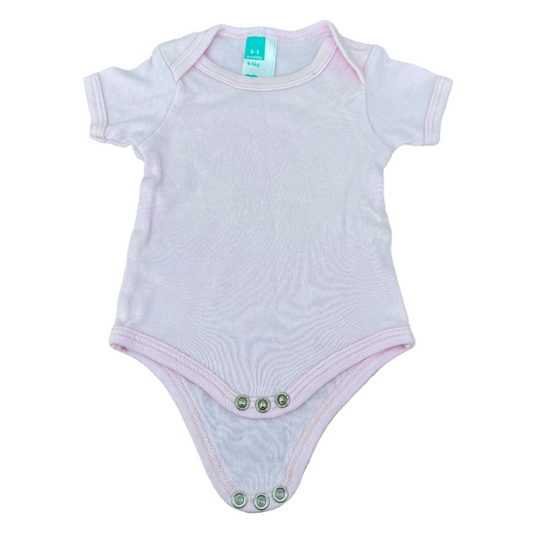 Romper met korte mouwen - maat 50-60 (0-3M)