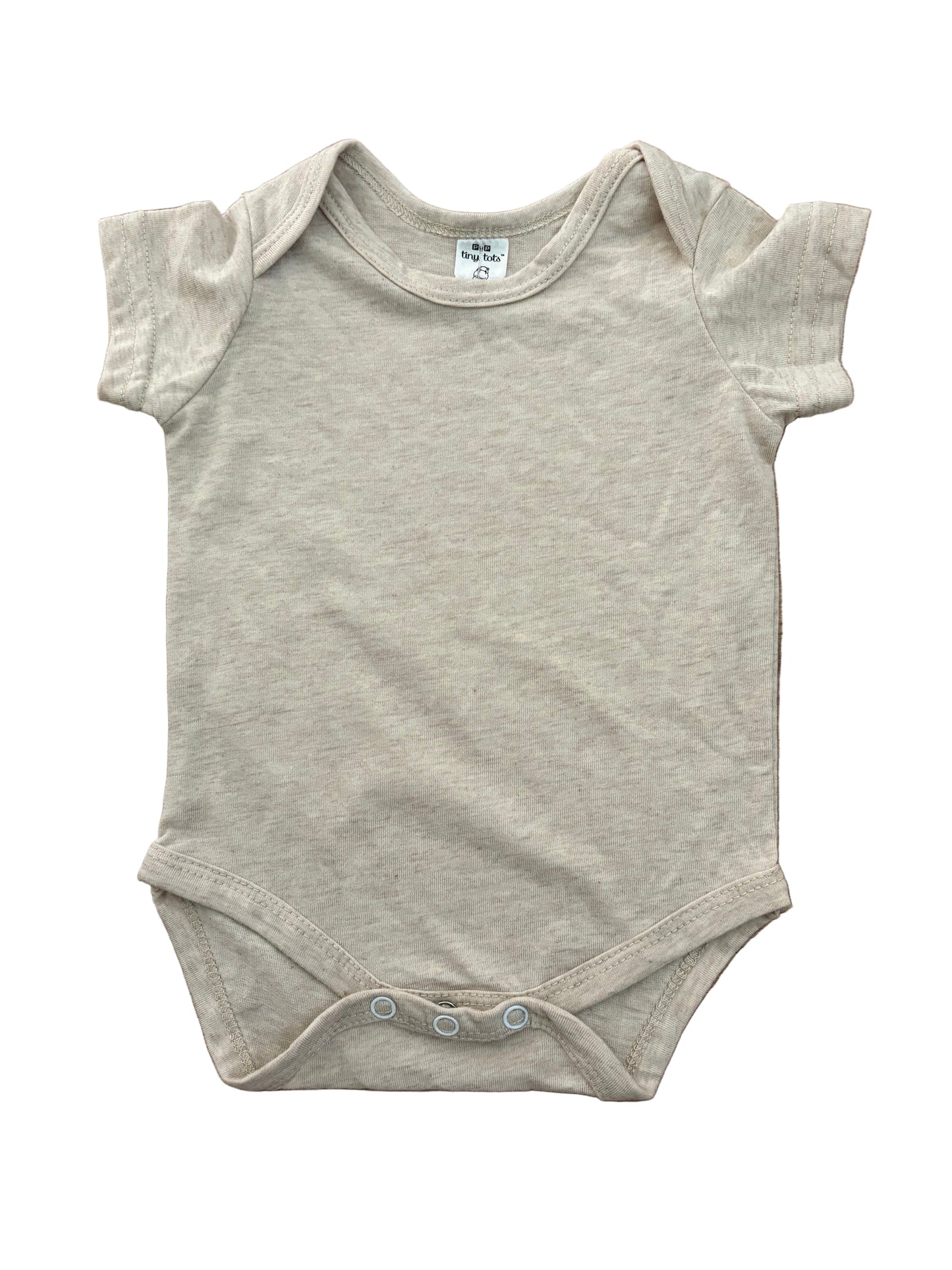 Short-Sleeve Romper - Size 50/60 (0-3M)