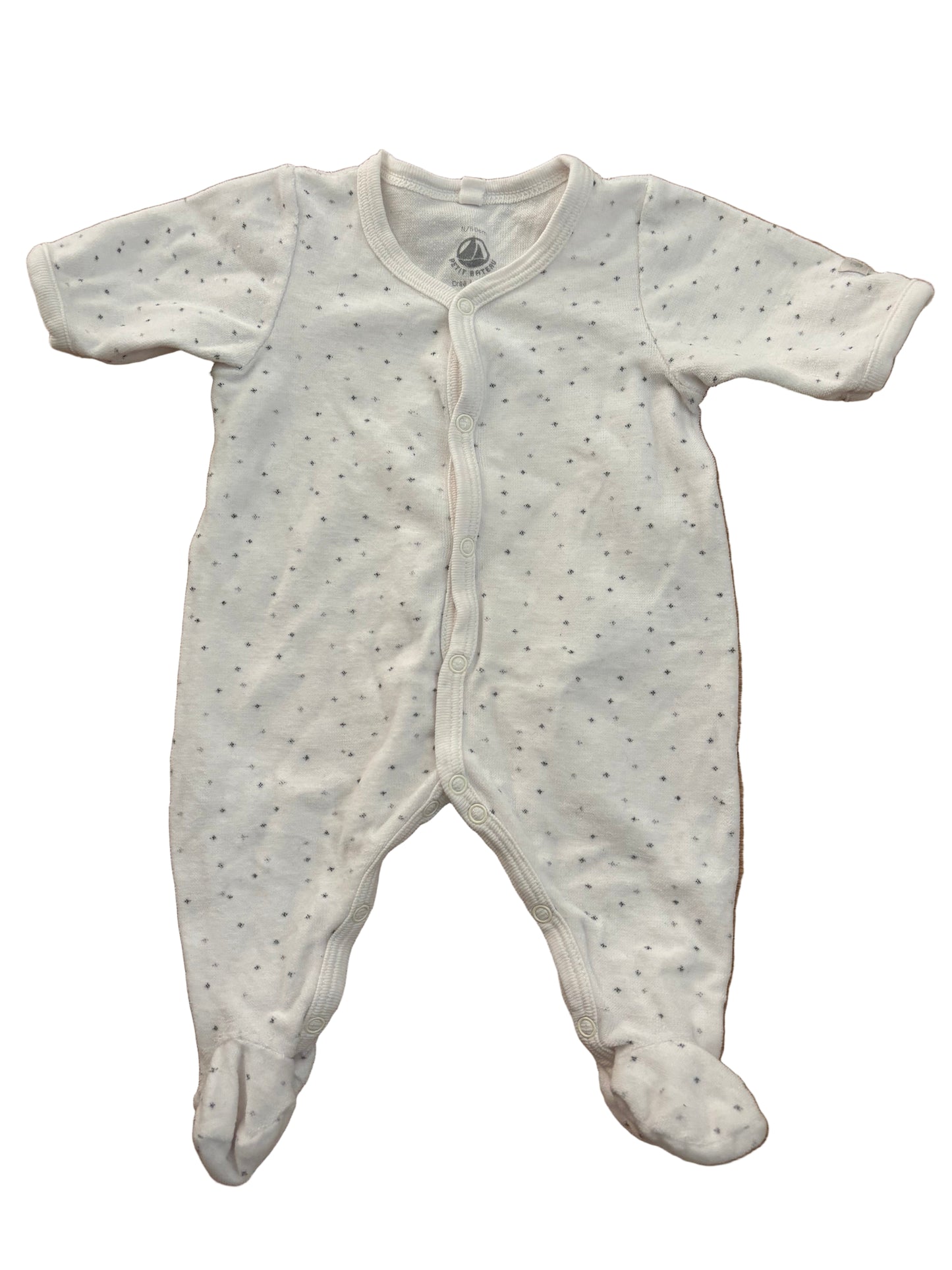 Short-Sleeve Onesie - Size 50 (Newborn)