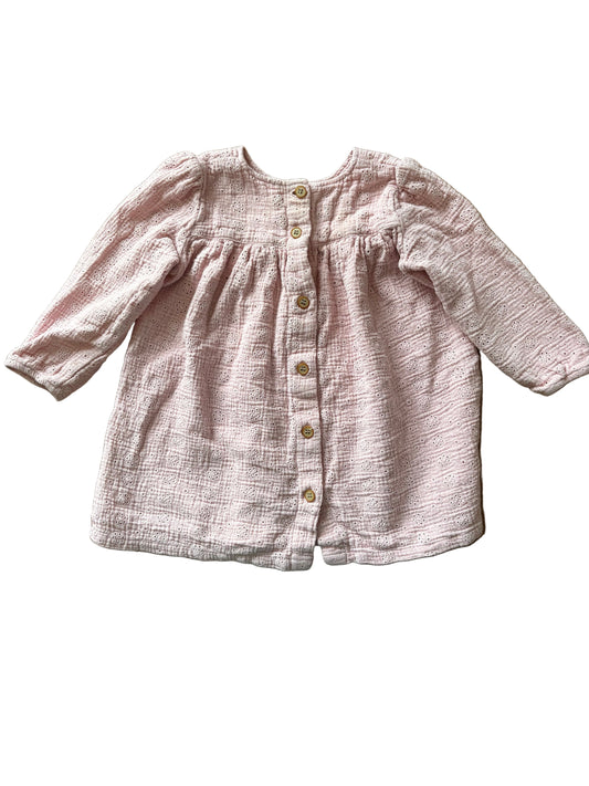 Long-Sleeve Dress - Size 86 (12-18M)