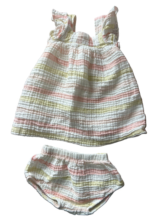 Sleeveless Dress - Size 80 (9-12M)