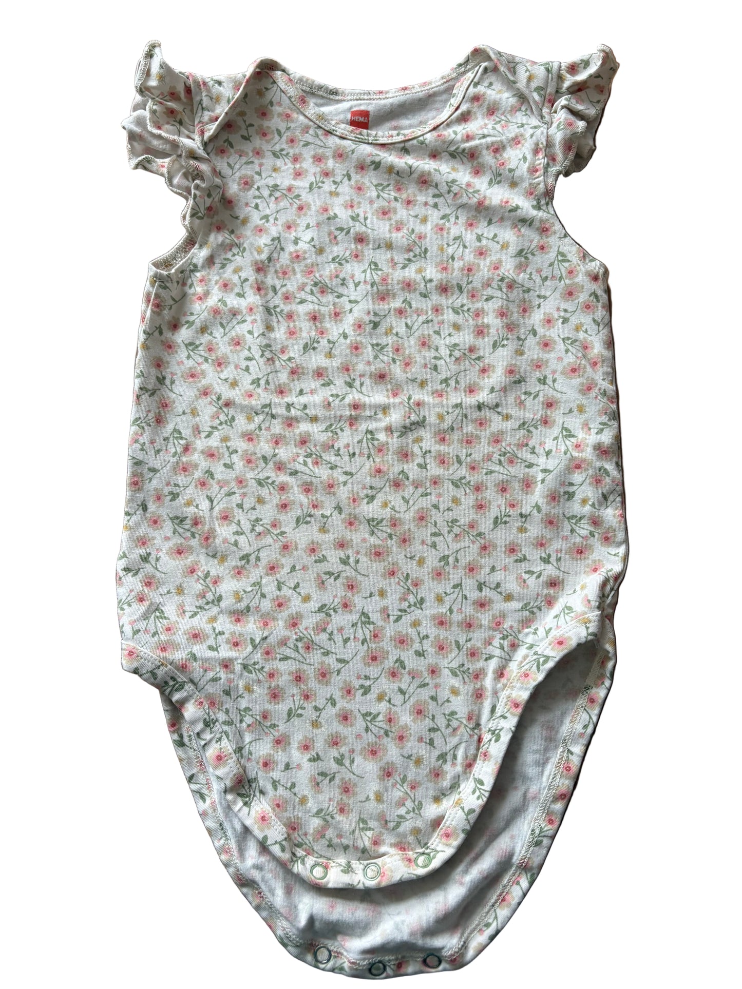 Short-Sleeve Romper - Size  86/92(12-24M)