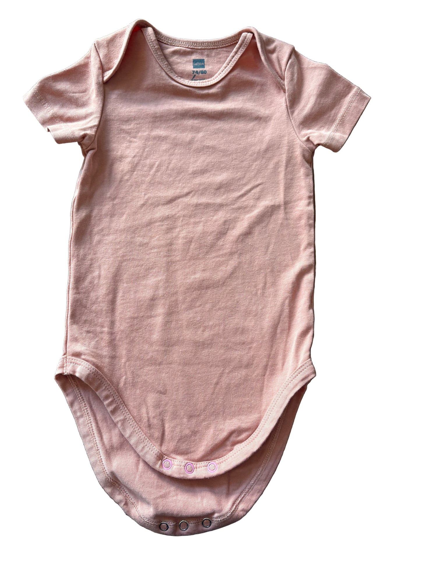 Short-Sleeve Romper - Size 74/80 (6-12M)