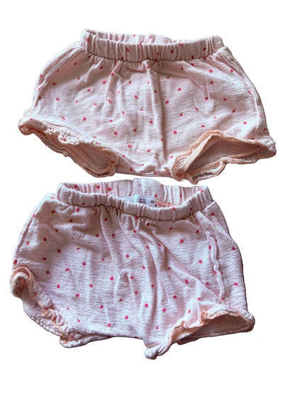 Set of 2 Shorts - Size 80 (9-12M)