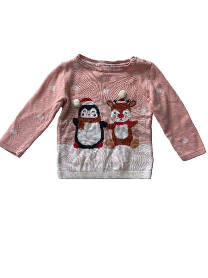 Christmas Jumper - Size 74 (6-9M)