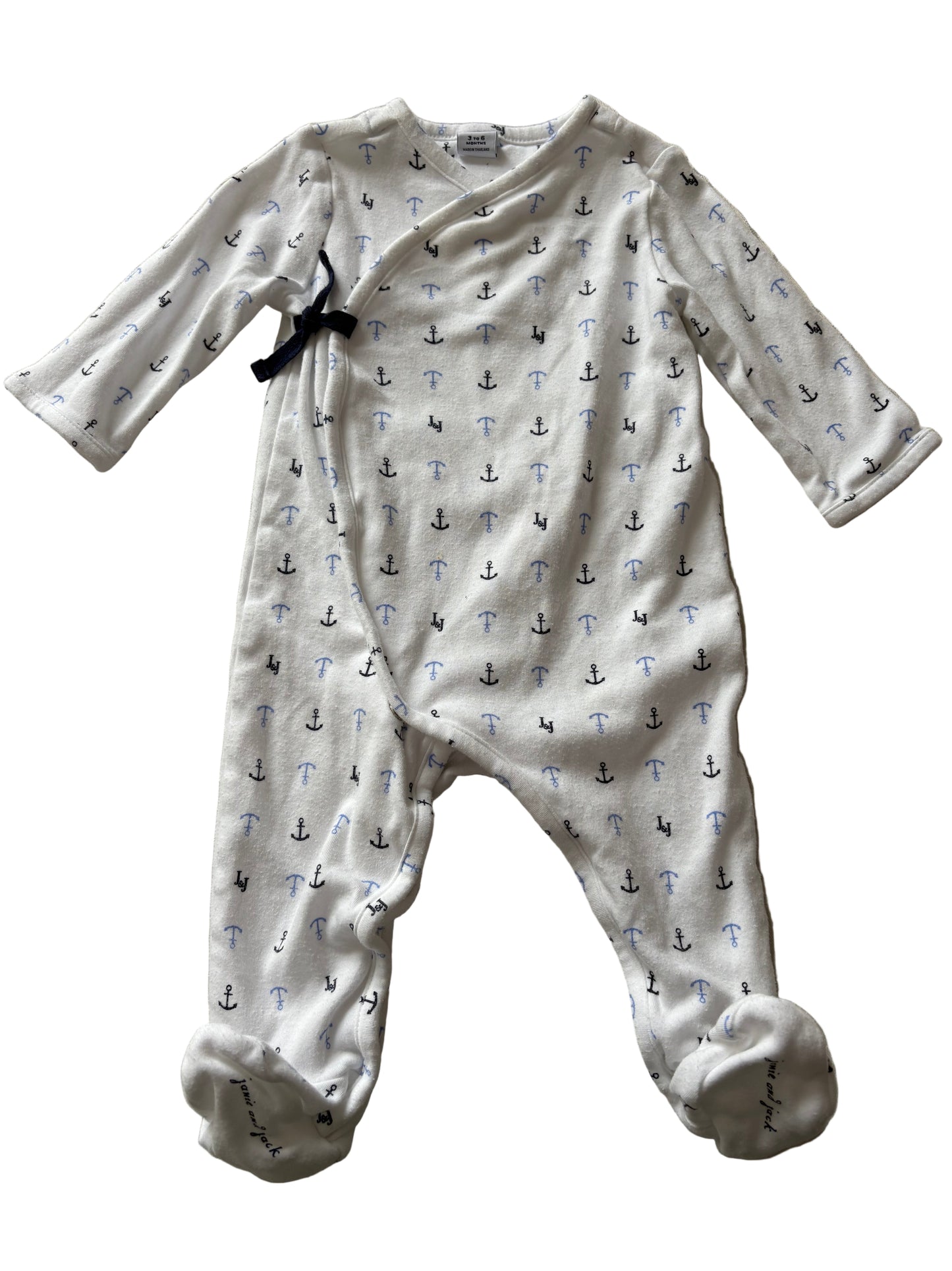 Long-Sleeve Onesie - Size 68 (3-6M)