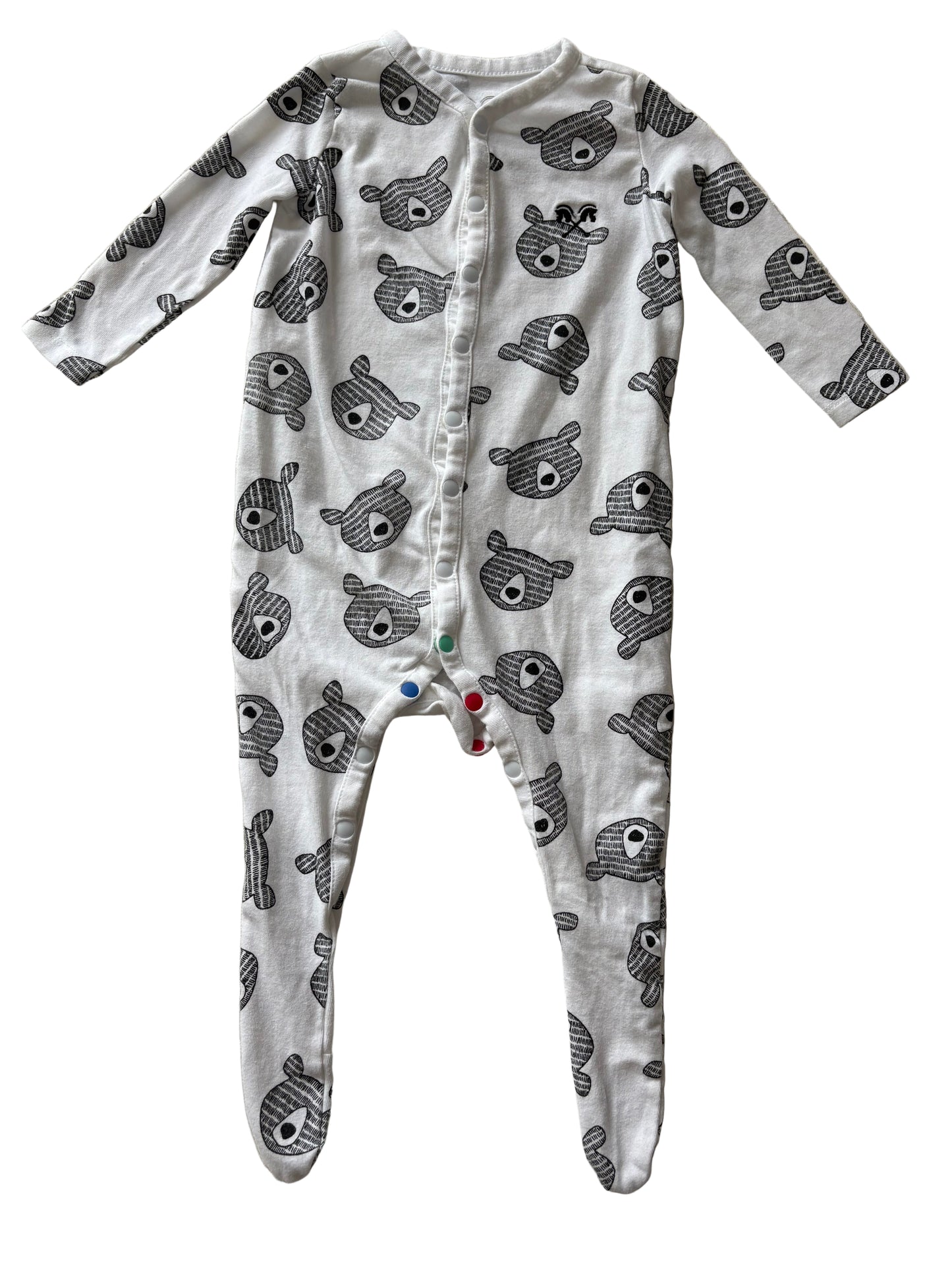Long-Sleeve Onesie - Size 68 (3-6M)