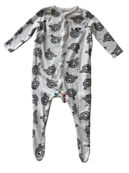 Long-Sleeve Onesie - Size 68 (3-6M)