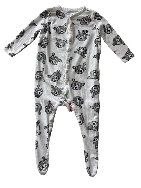 Long-Sleeve Onesie - Size 68 (3-6M)