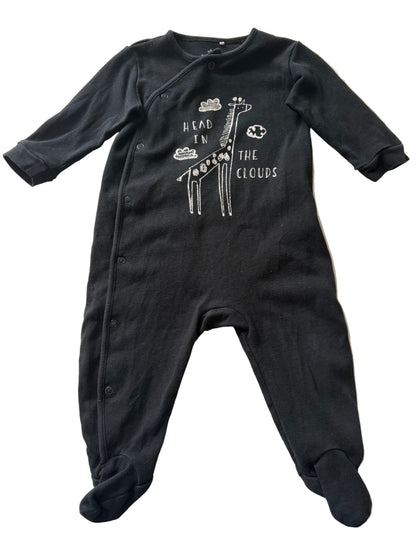 Long-Sleeve Onesie - Size 74 (6-9M)