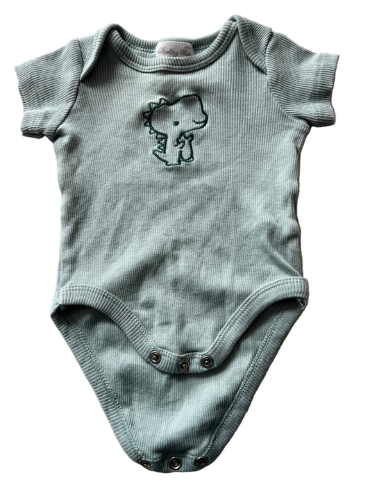 Short-Sleeve Romper - Size 60 (0-3M)