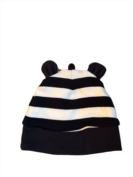 Baby Naartjie beanie with cat ears