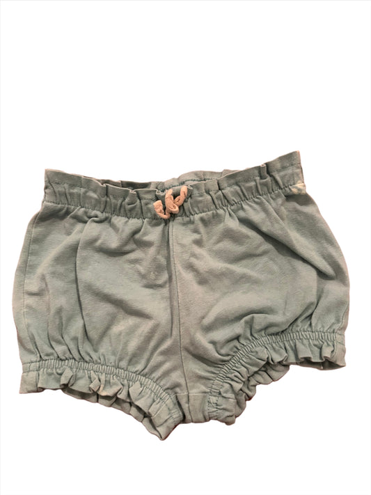 Hema blauwe shorts - maat 74 (6-9M)