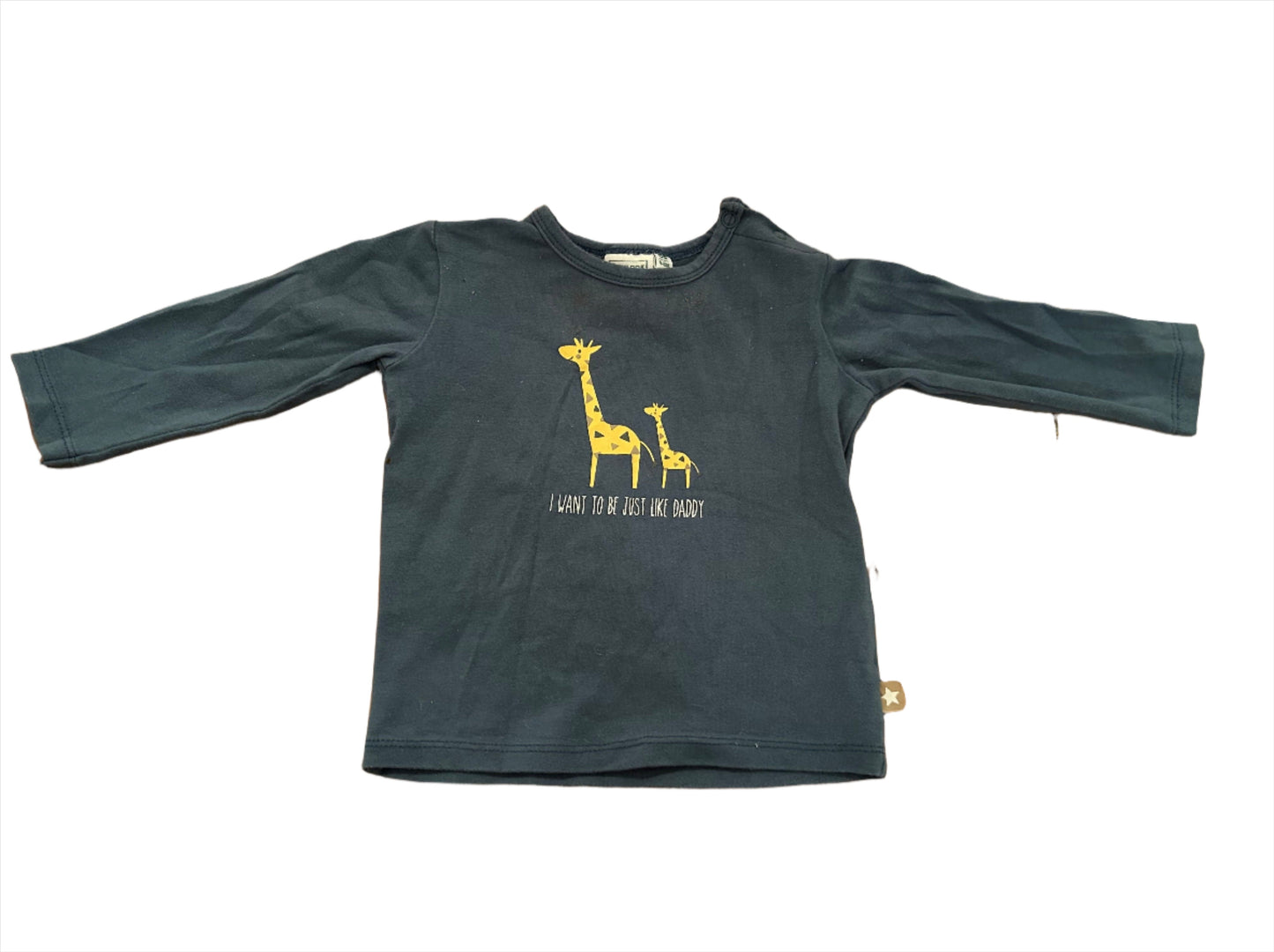 T-shirt met lange mouwen - maat 68 (4-6M)