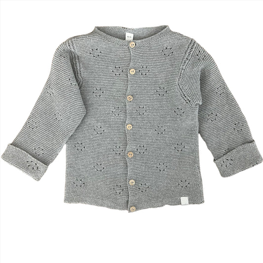 Lange mouw Koeka vest - maat 86-92 (12-24M)