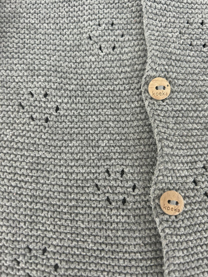 Long sleeve Koeka cardigan - size 86-92 (12-24M)