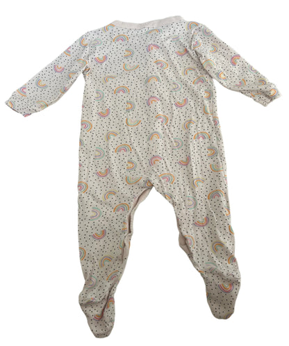 Twee-pack rompertjes met lange mouwen - maat 80 (9-12M)