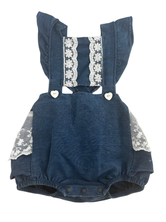 Baby girl molton bloomer - size 68 (4-6M)