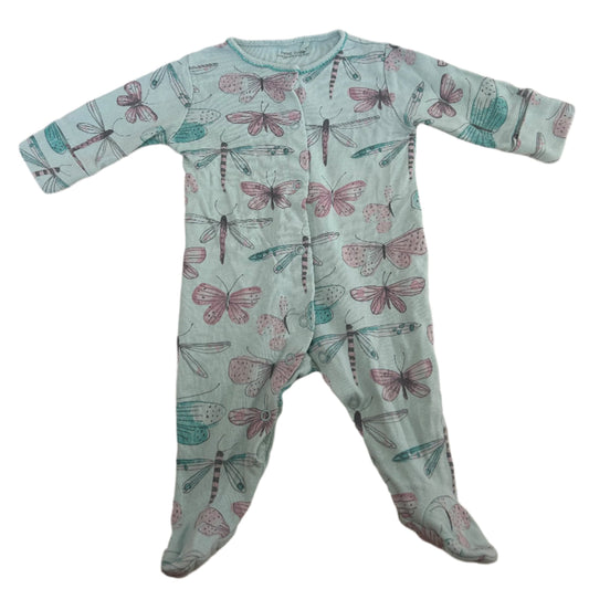 Onesie met lange mouwen - maat 50-60 (0-3M)