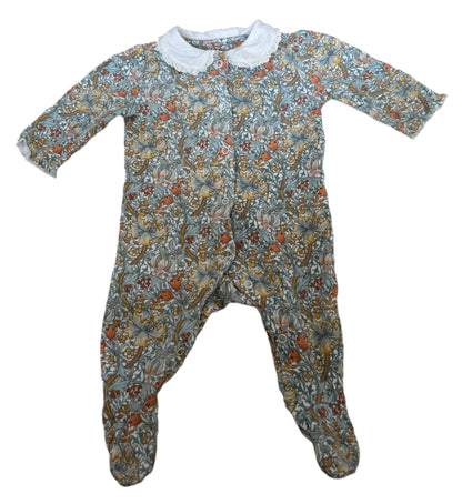 Morris &amp; Co Onesie met lange mouwen - maat 50-60 (0-3M)