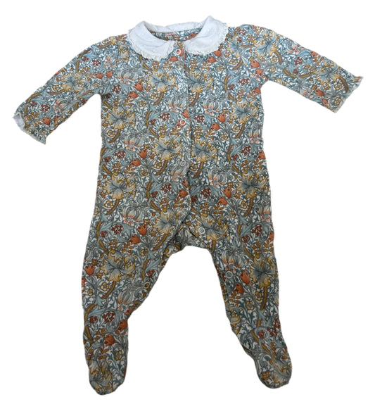 Morris &amp; Co Onesie met lange mouwen - maat 50-60 (0-3M)