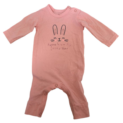 Onesie met lange mouwen - maat 50 (pasgeboren)