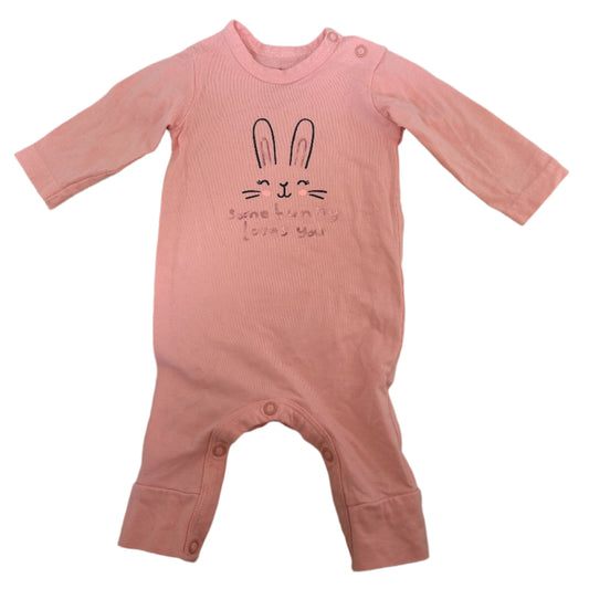 Onesie met lange mouwen - maat 50 (pasgeboren)