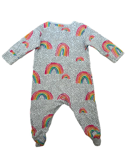 Long-sleeve onesie - size 50(0-1M)