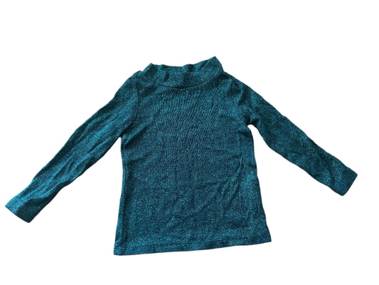 Glanzend shirt met lange mouwen - Maat 86/92 (12-24M)