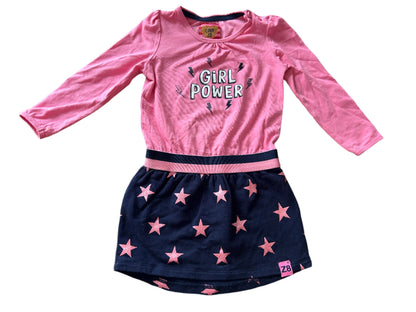 Long-sleeve Dress - Size 86 (12-18M)