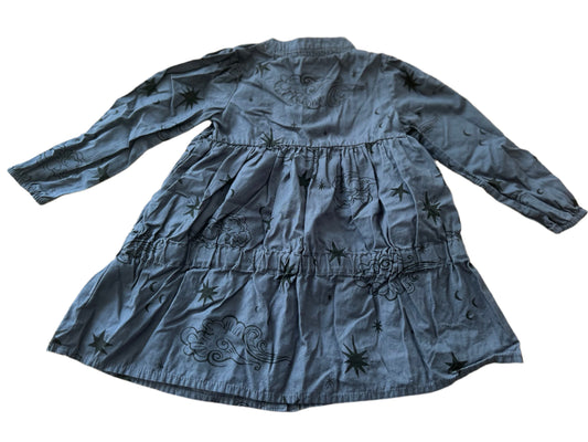 Jurk met lange mouwen - Maat 80 (9-12M)