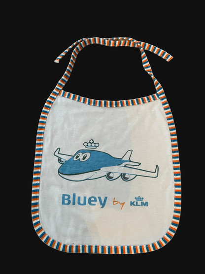 KLM flying bluey bibs front